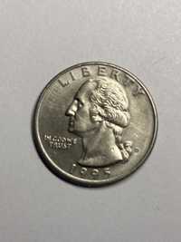 Moneta USA - 25 centów 1995r