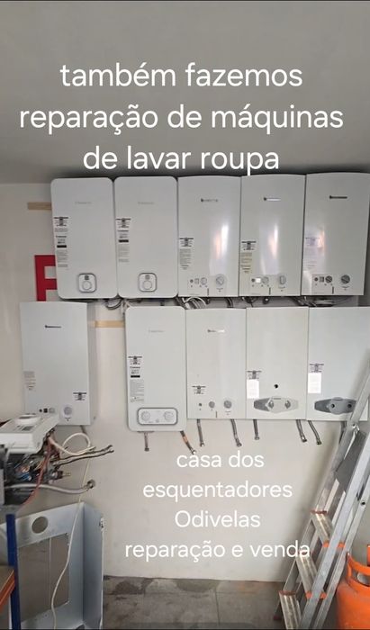 Reparação e venda de esquentadores