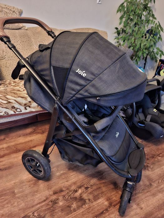 Wózek 3w1 joie mytrax + akcesoria