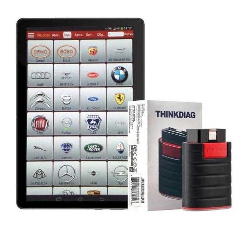 ThinkDiag с Планшетом Cubot Tab 20 10" 4/64GB 2 SIM и ПО DiagzonePRO