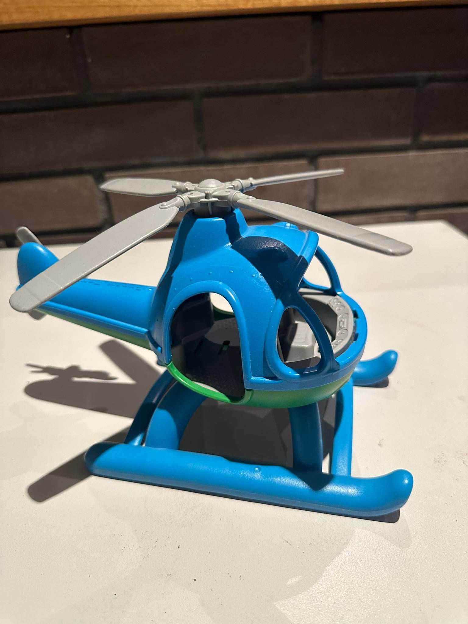 Zabawkowy helikopter pojazd do zabawy dla dzieci Green Toys