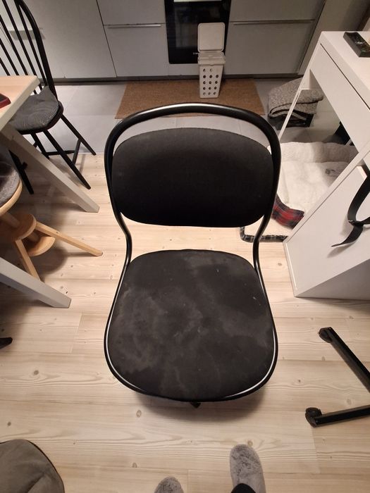 Krzesło biurowe  Orflajen Ikea czarne