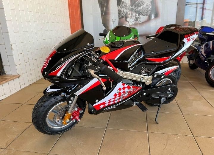 Mini moto de pista a gasolina