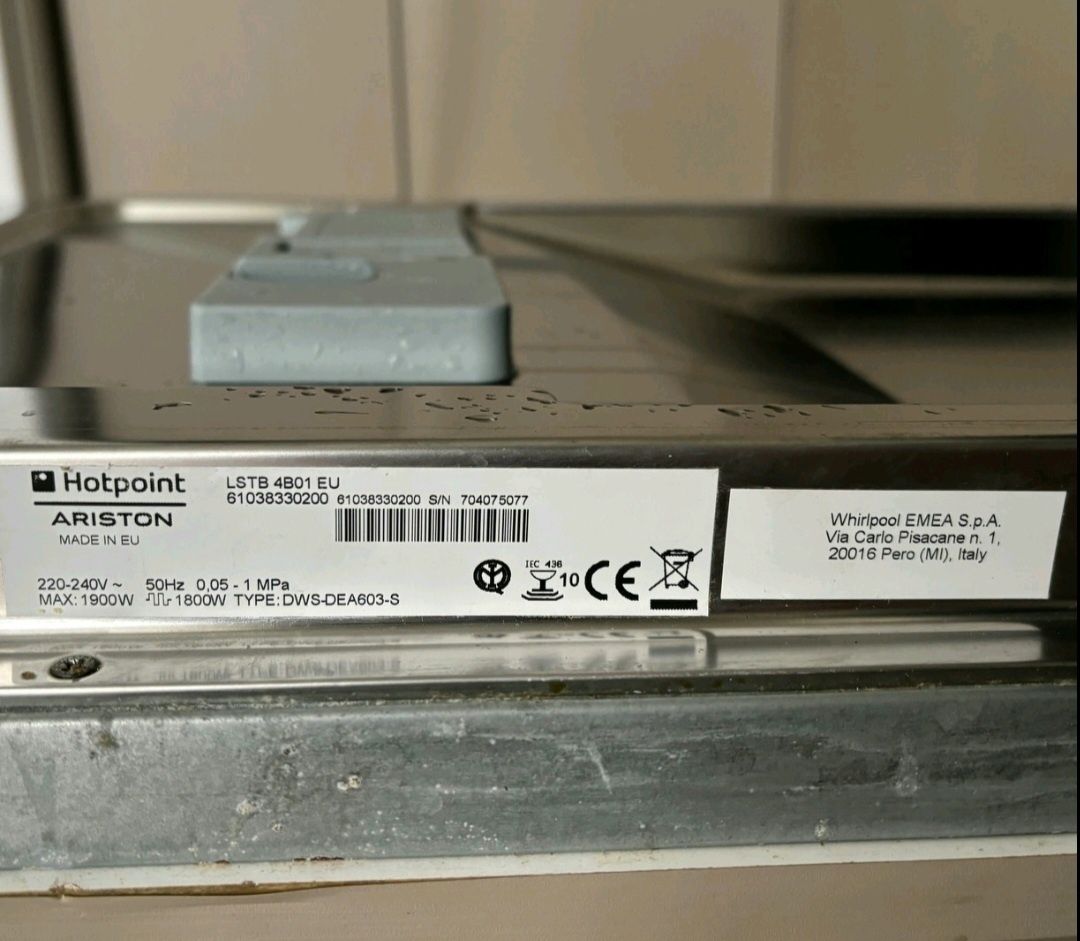 Продам посудомийку Ariston 45см  Європейська збірка.