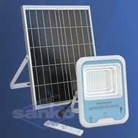 Lampa solarna SANKO LED E3 (100W) + panel słoneczny 25W czujnik ruchu