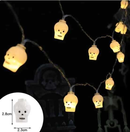 ŚWIECĄCE LAMPKI Dekoracja Na HALLOWEEN Do Domu LED Światełka Dynia