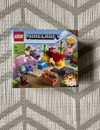 NOWE Lego 21164 Minecraft Rafa Koralowa prezent