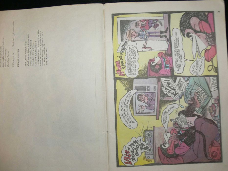 Komiks Tytus Romek I Atomek tom XVII 1 wydanie z PRL  1985 rok