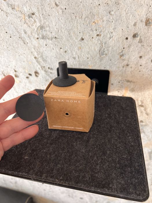 Dwa nowe uchwyty gałki mosiężne Zara home