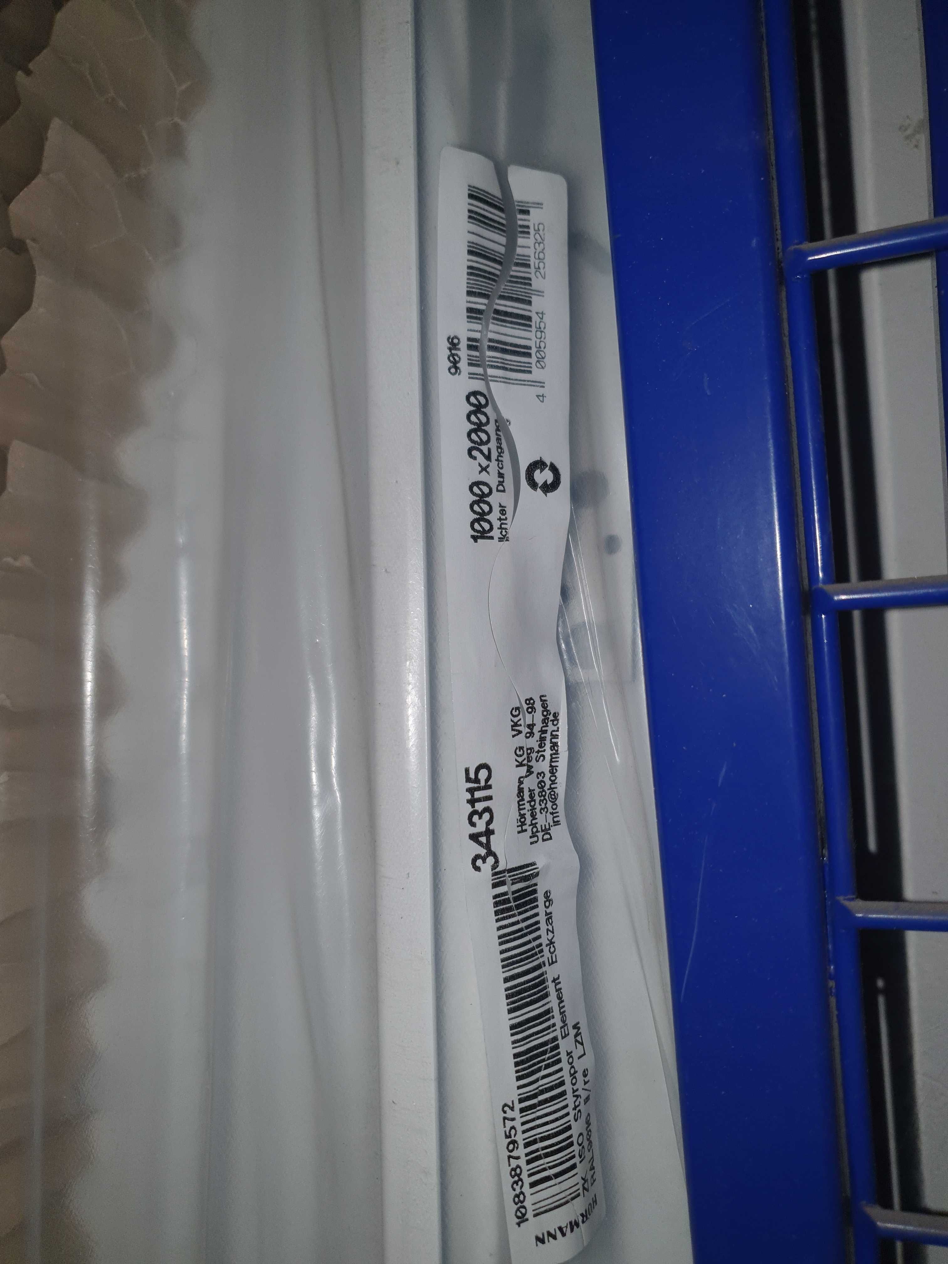 Drzwi techniczne Hormann ocieplone Białe 100cm x 200cm