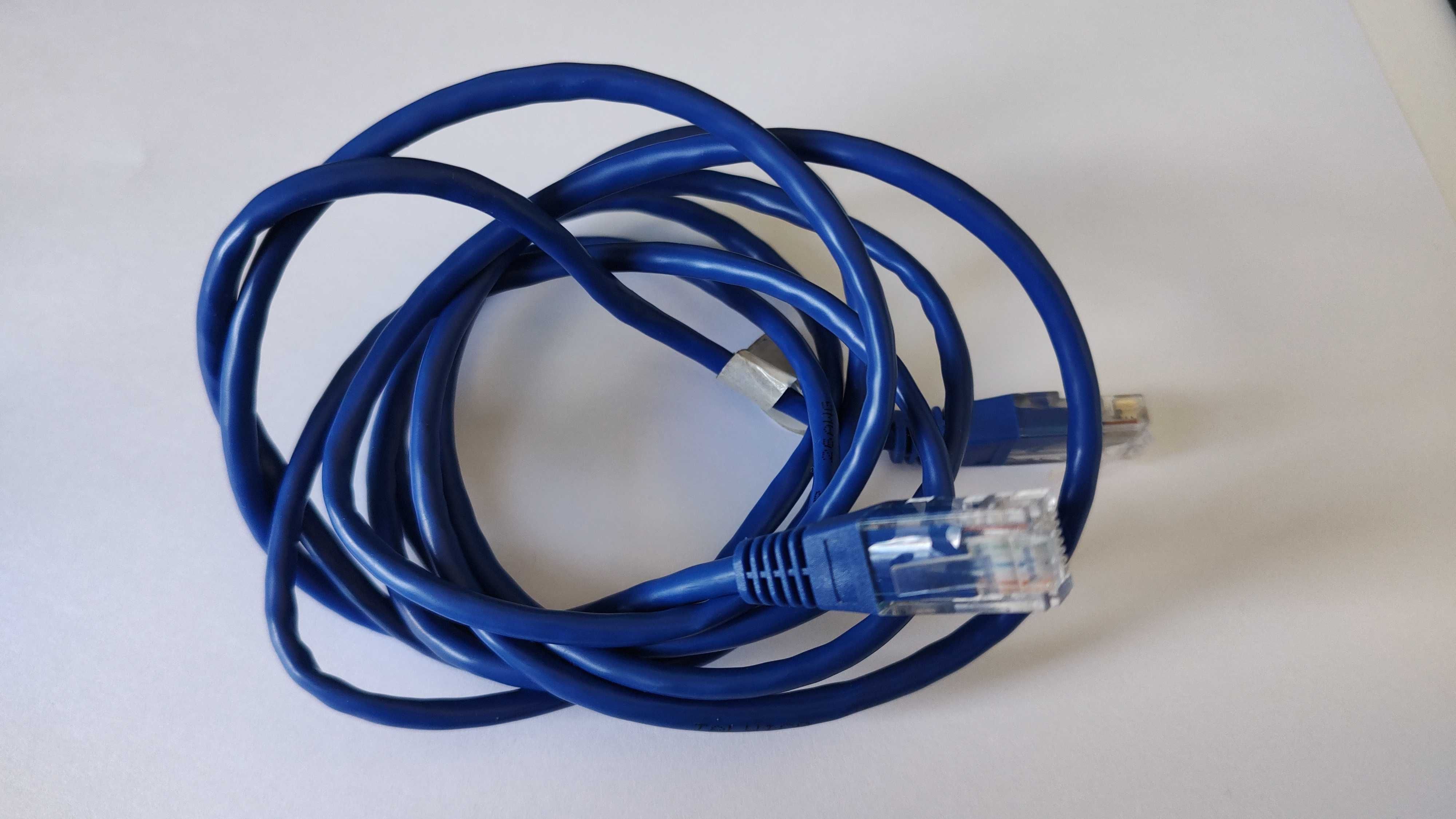 *Kabel RJ45 | Przewód sieciowy | Ethernet | LAN |  1,5 m | Kategoria 5