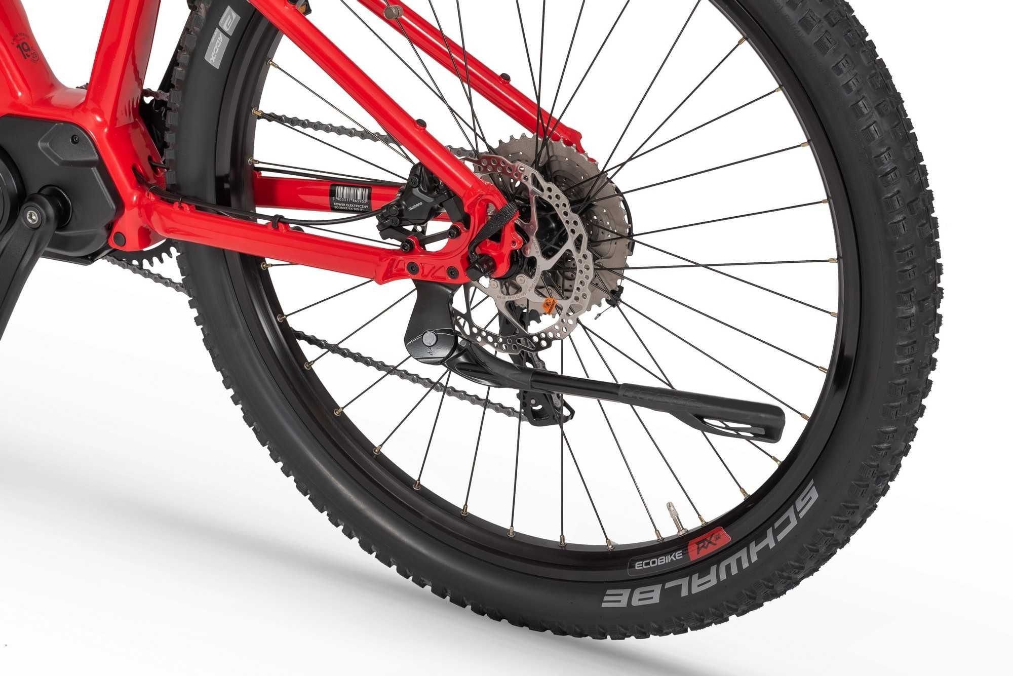 Rower elektryczny EcoBike RX 500 MTB silnik centralny