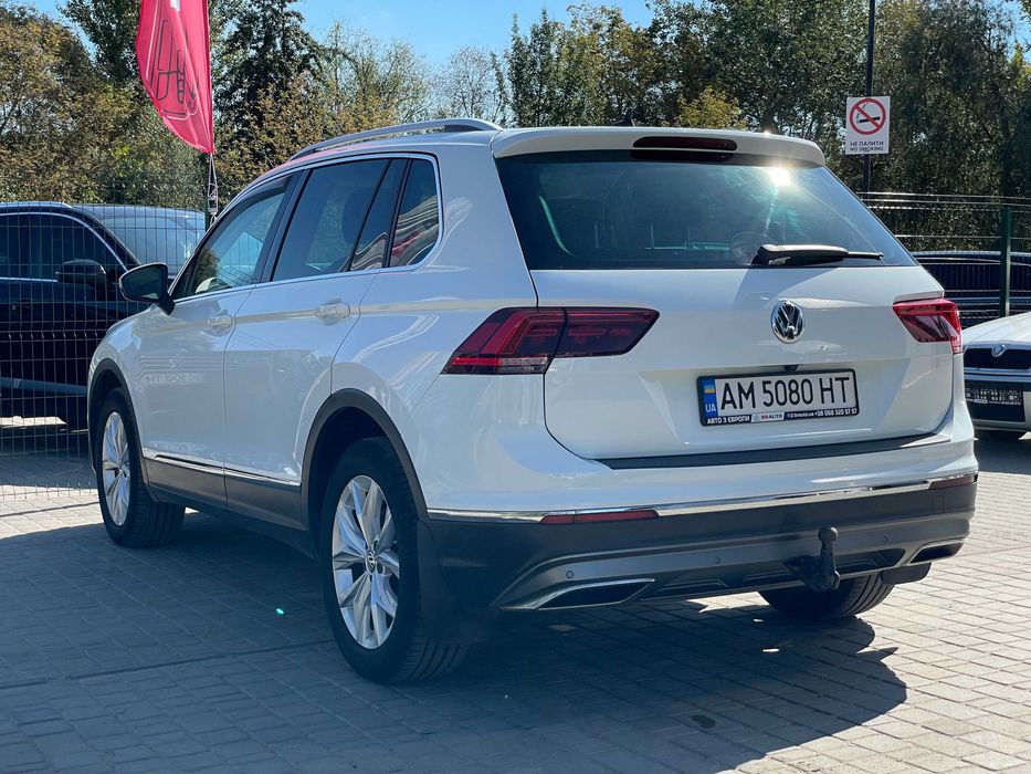 Volkswagen Tiguan 2019 2.0 ДИЗЕЛЬ