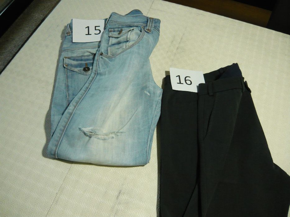 Lote 5 pares de calças - Várias marcas - Usadas bom estado «» GANT