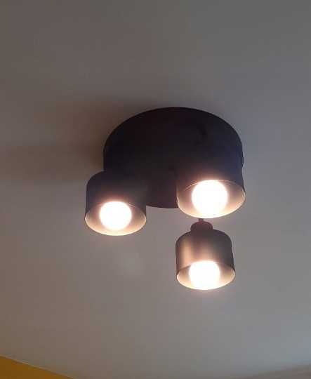 LAMPA WISZĄCA SUFITOWA lampa żyrandol 3xe27 *NOWA*