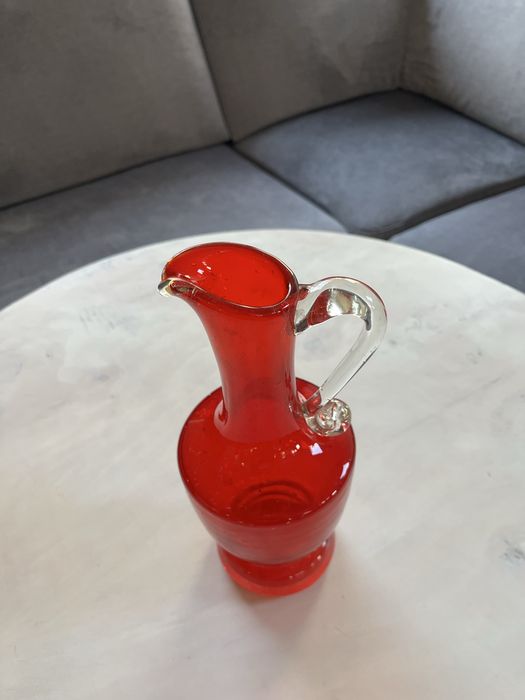 Dzban projektu L. Fiedorowicz Huta Szkła Ząbkowice