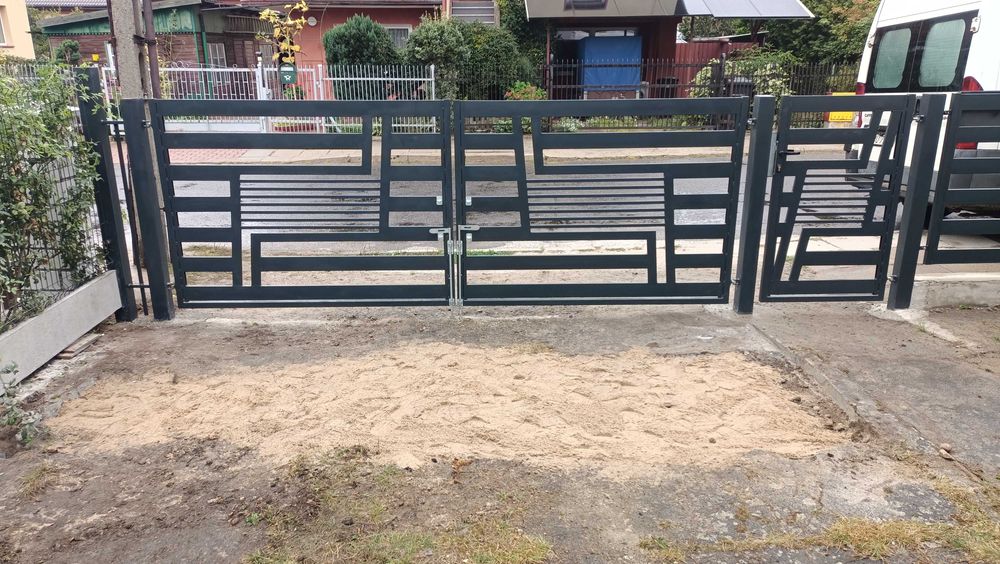 Bramy,ogrodzenia, balustrady, konstrukcje schodów