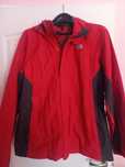 czerwona kurtka The North Face Softshell XL
