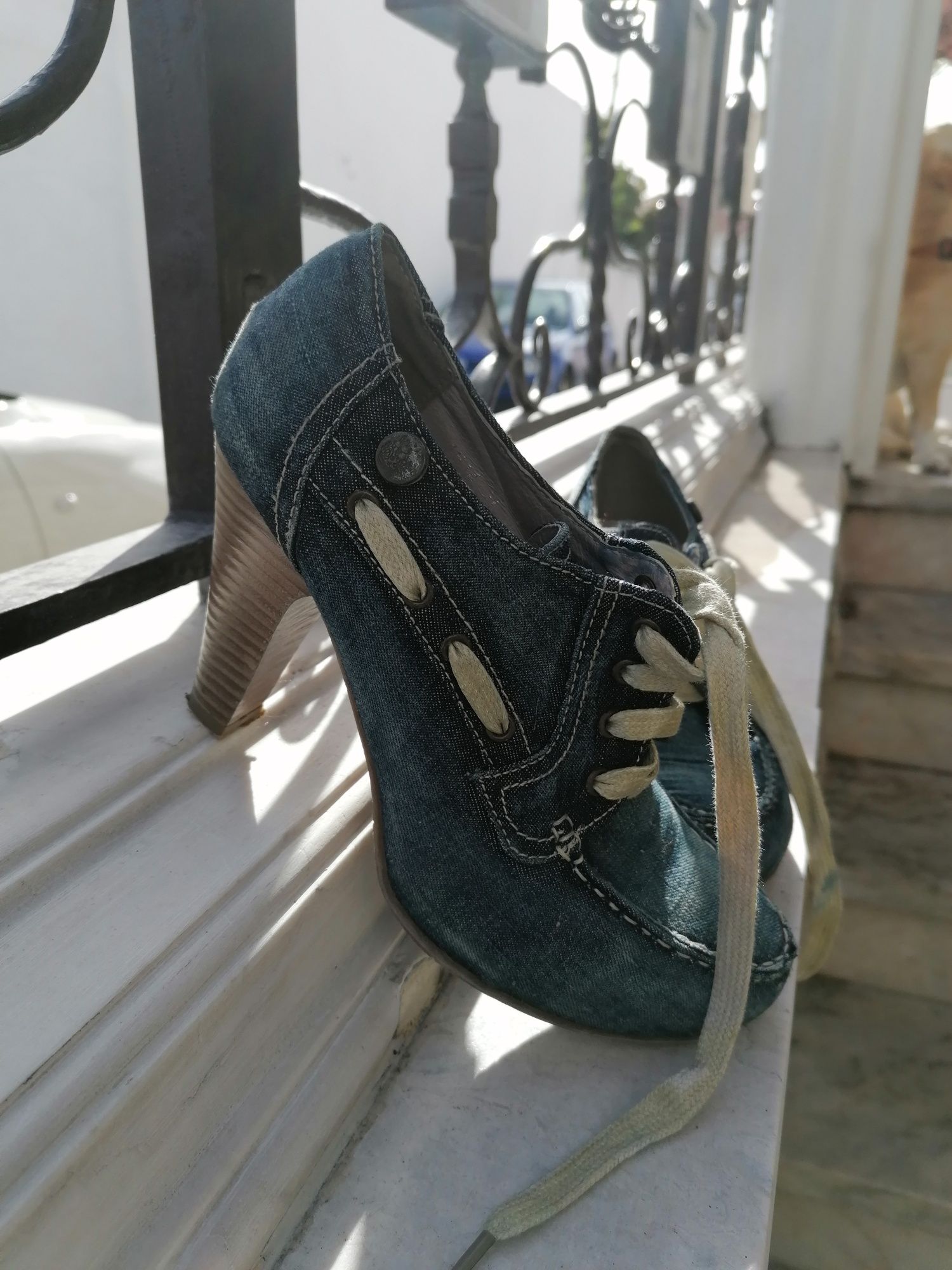 Sapatos de ganga