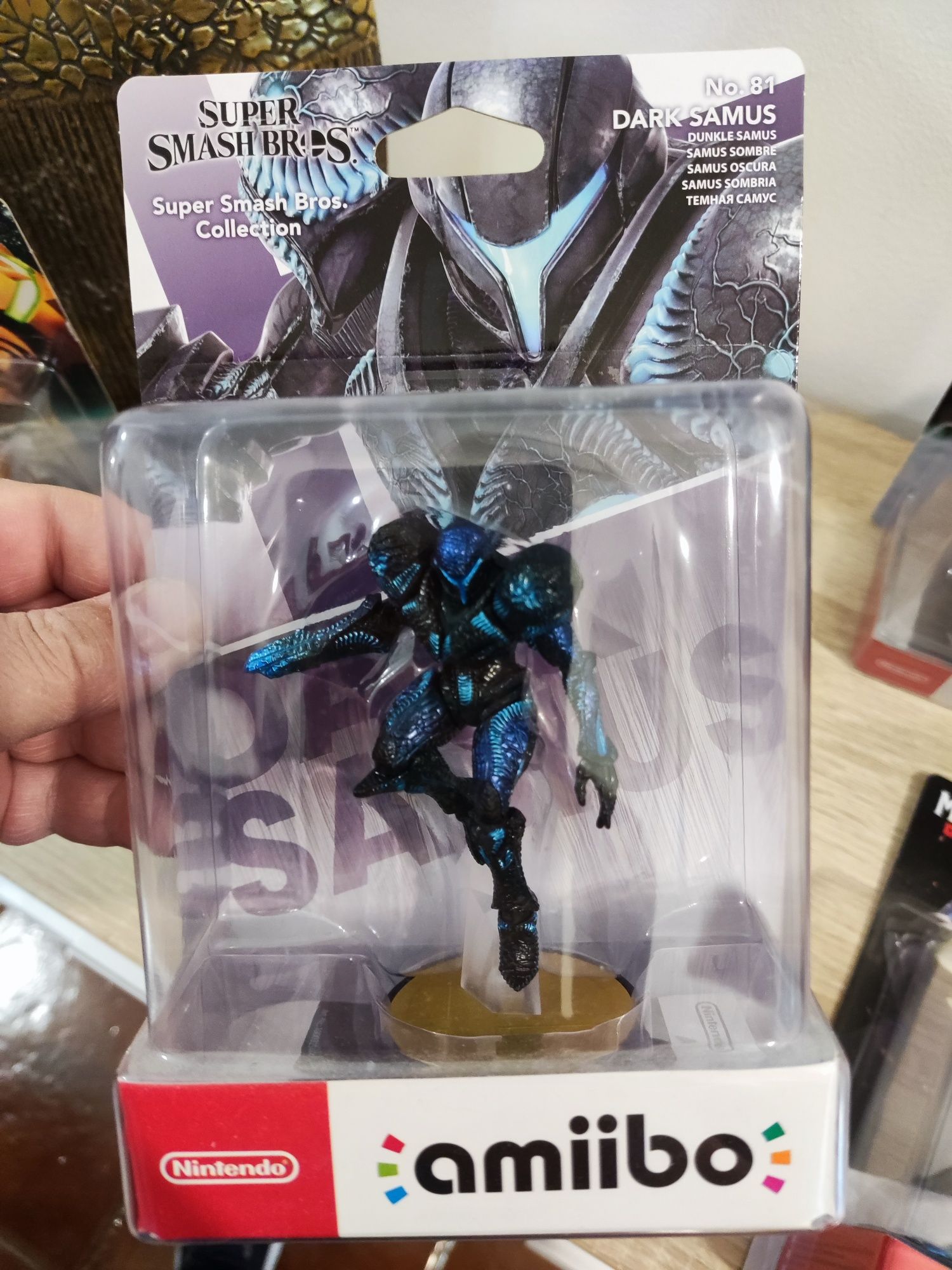 Coleção metroid, amiibos e Return of samus