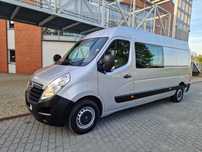 Opel Movano Max L4H2 7 Osobowy Brygadówka Klima master ducato F-Vat23%