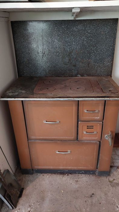 Fogão a lenha em ferro fundido