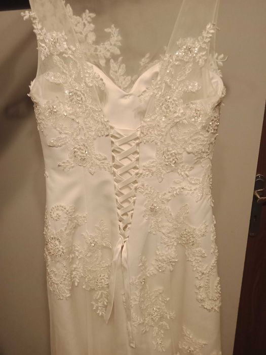 Piękna suknia ślubna