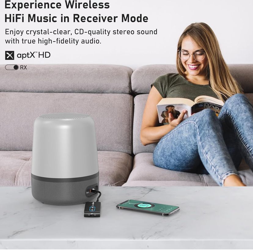 Adapter audio Lavales Bluetooth 5.3