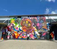 Murale artystyczne Graffiti Ekologiczne murale