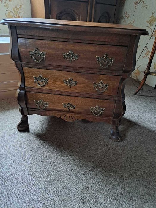 komoda stylowa dębowa