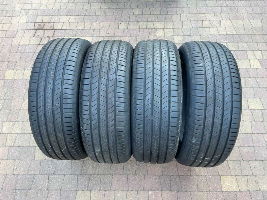 3657. Koła letnie Vw Tiguan I 5x112 czarne 215/60/17 nowe opony 2023r