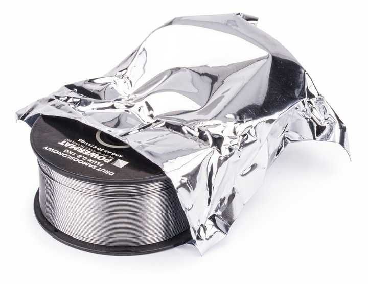 Drut SPAWALNICZY Samoosłonowy FLUX 0,8mm 1kg FCAW FLUX-0.8-1KG PM0911
