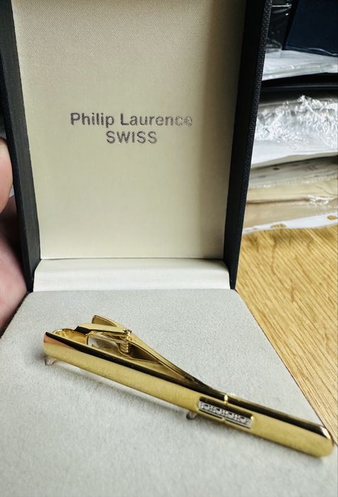 Швейцарский зажим для галстука Philip laurence