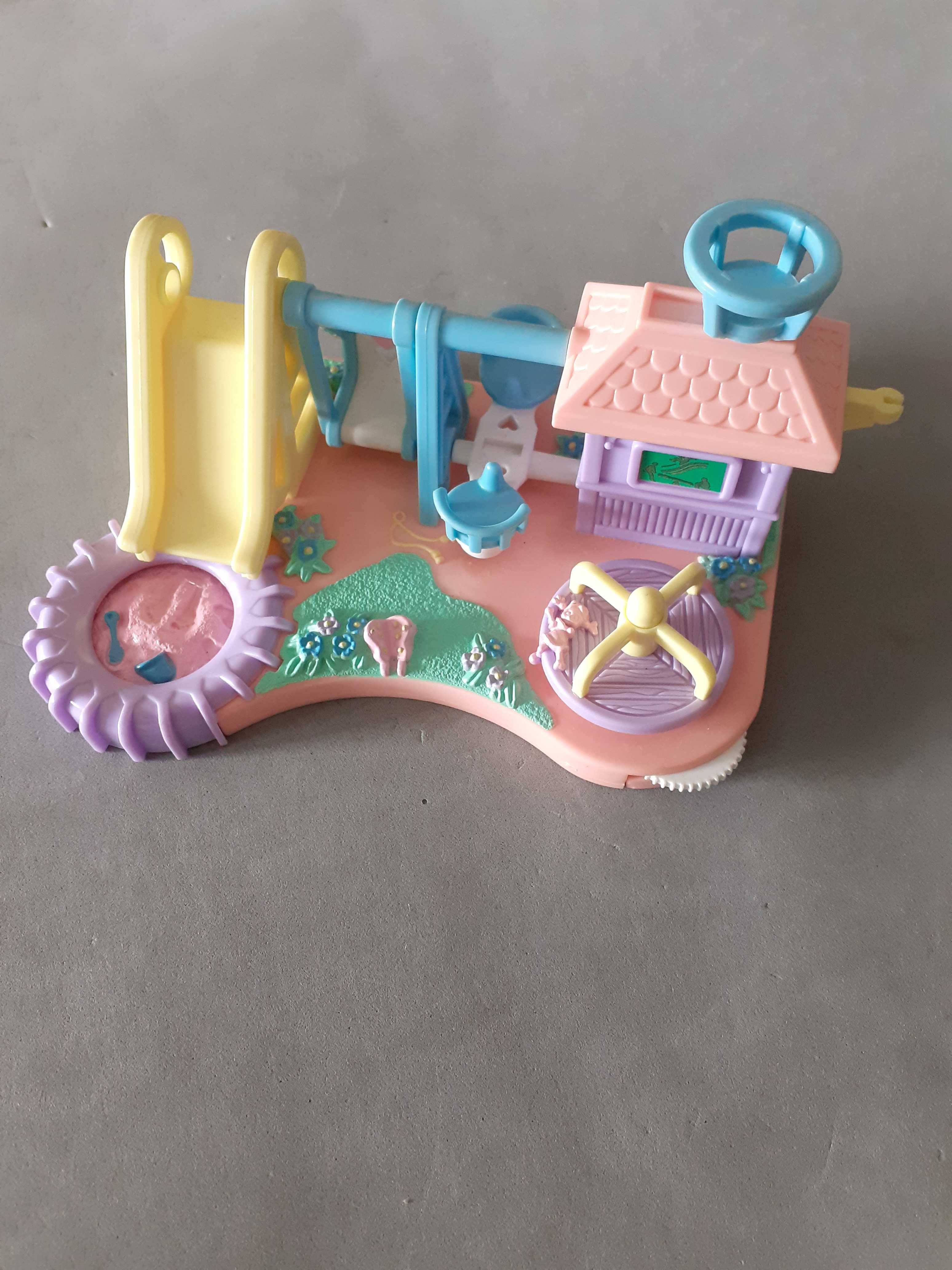 Polly Pocket Mimi and The Goo Goos Swing Set Playground Bluebird 1994