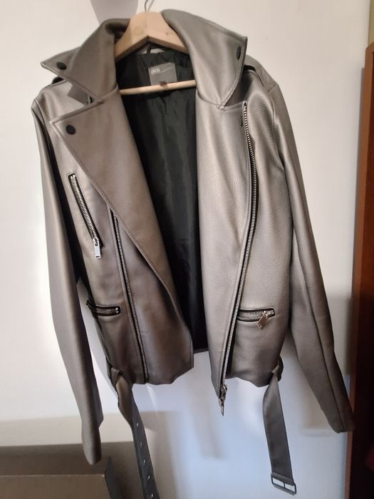 Casaco biker prateado Asos