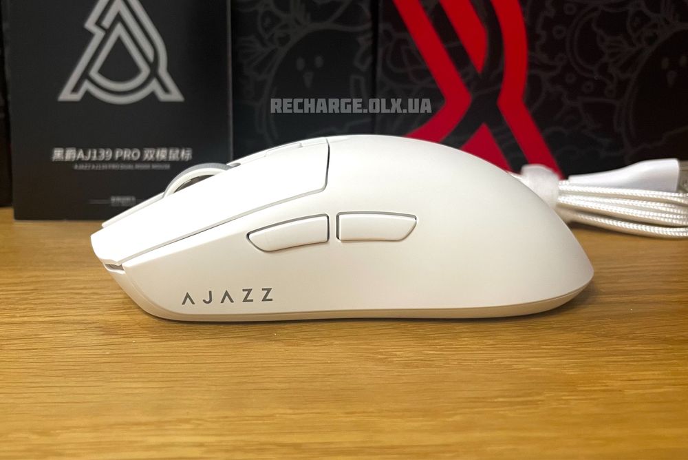 НОВІ Мишки Ajazz AJ139 PRO Wireless PAW3395 | ІГРОВА БЕЗДРОТОВА Мишка