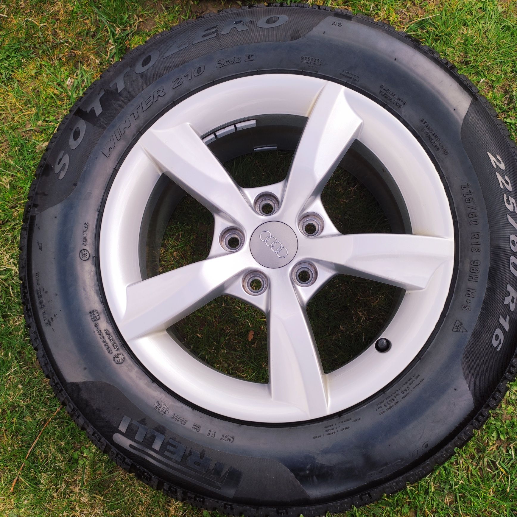 16" Koła Zimowe 5x112 Audi Mercedes Seat skoda  4G0 oryginalne felgi