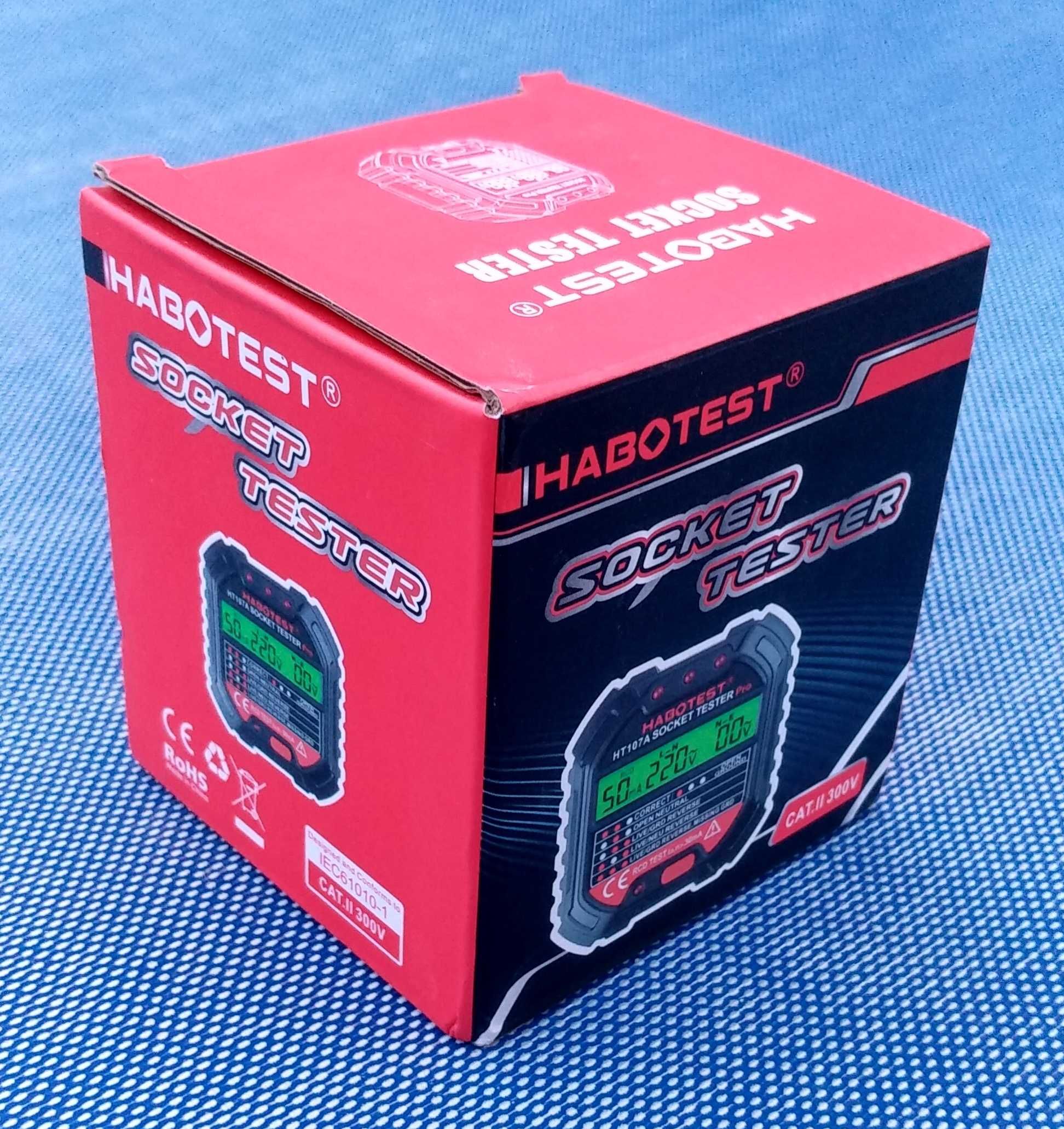 Habotest HT107D Тестер напряжения в розетку