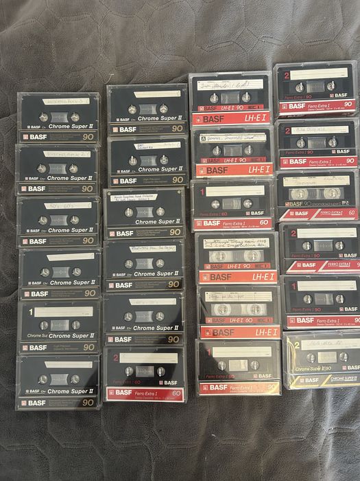 Кассеты TDK ,Basf ,разные