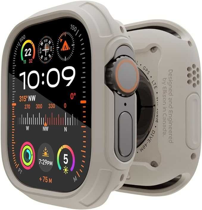 Чехол со стеклом elkson Rugged Чехол для Apple Watch Ultra 2 / 1