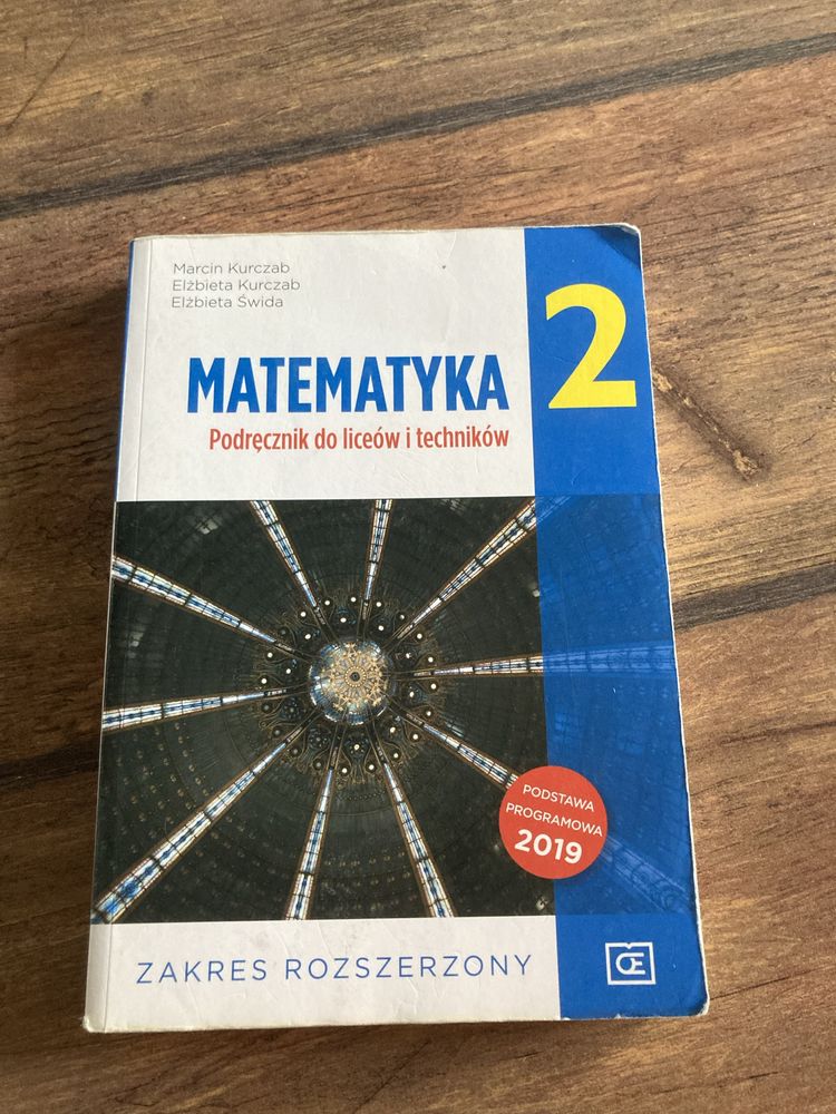 Podręcznik matematyka 2 poziom rozszerzony