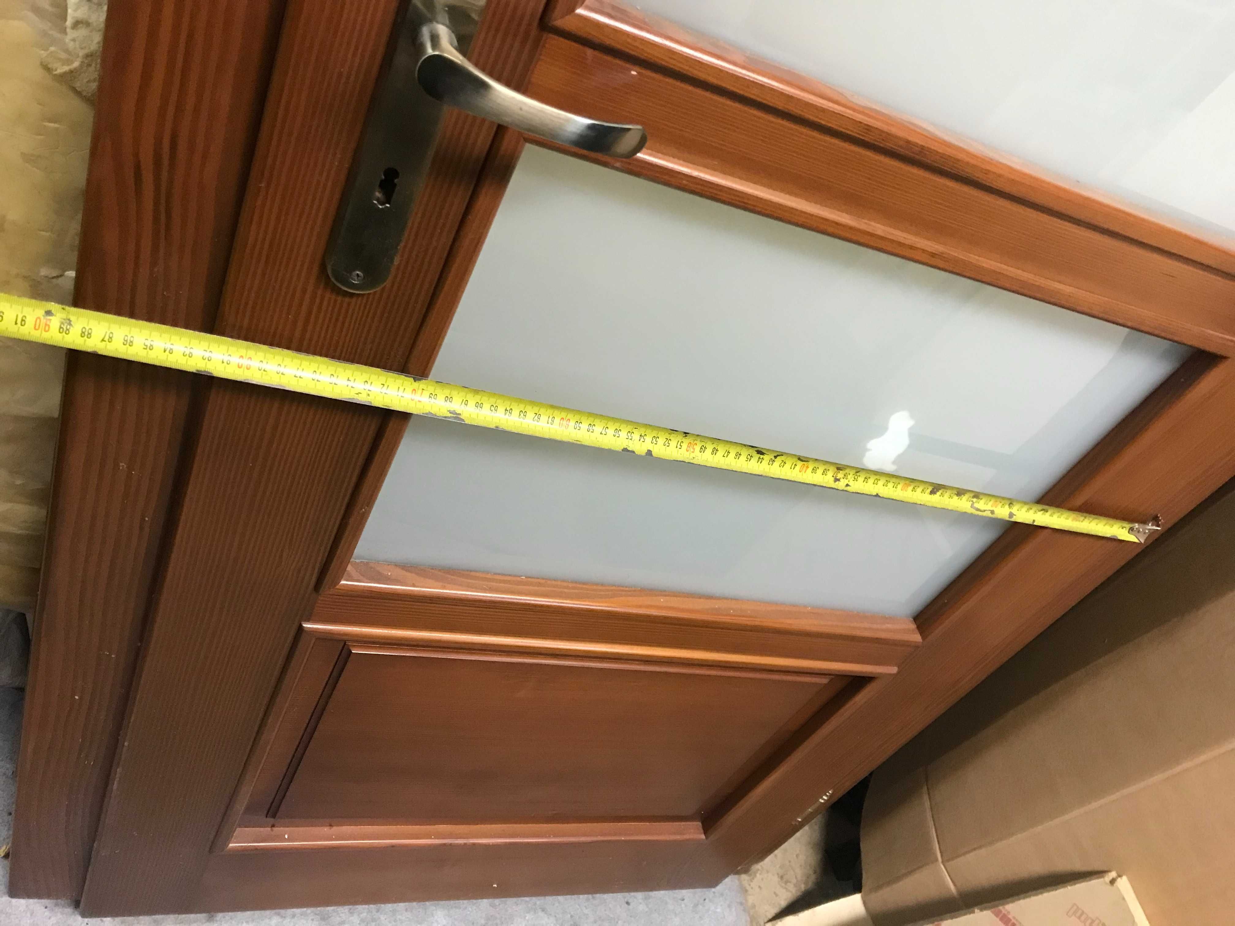 Drzwi drewniane wewnętrzne  82x206