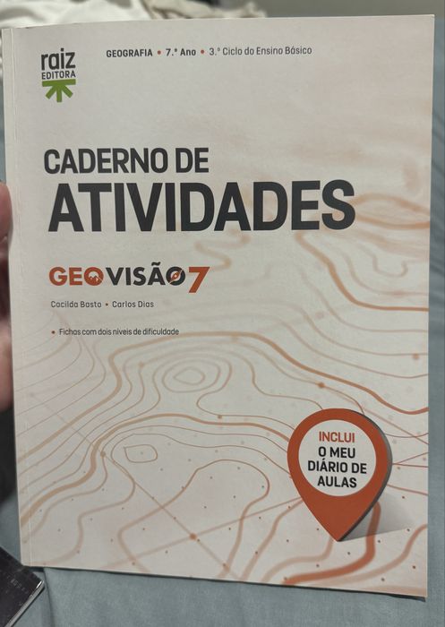 Caderno de atividades de Geografia 7° ano