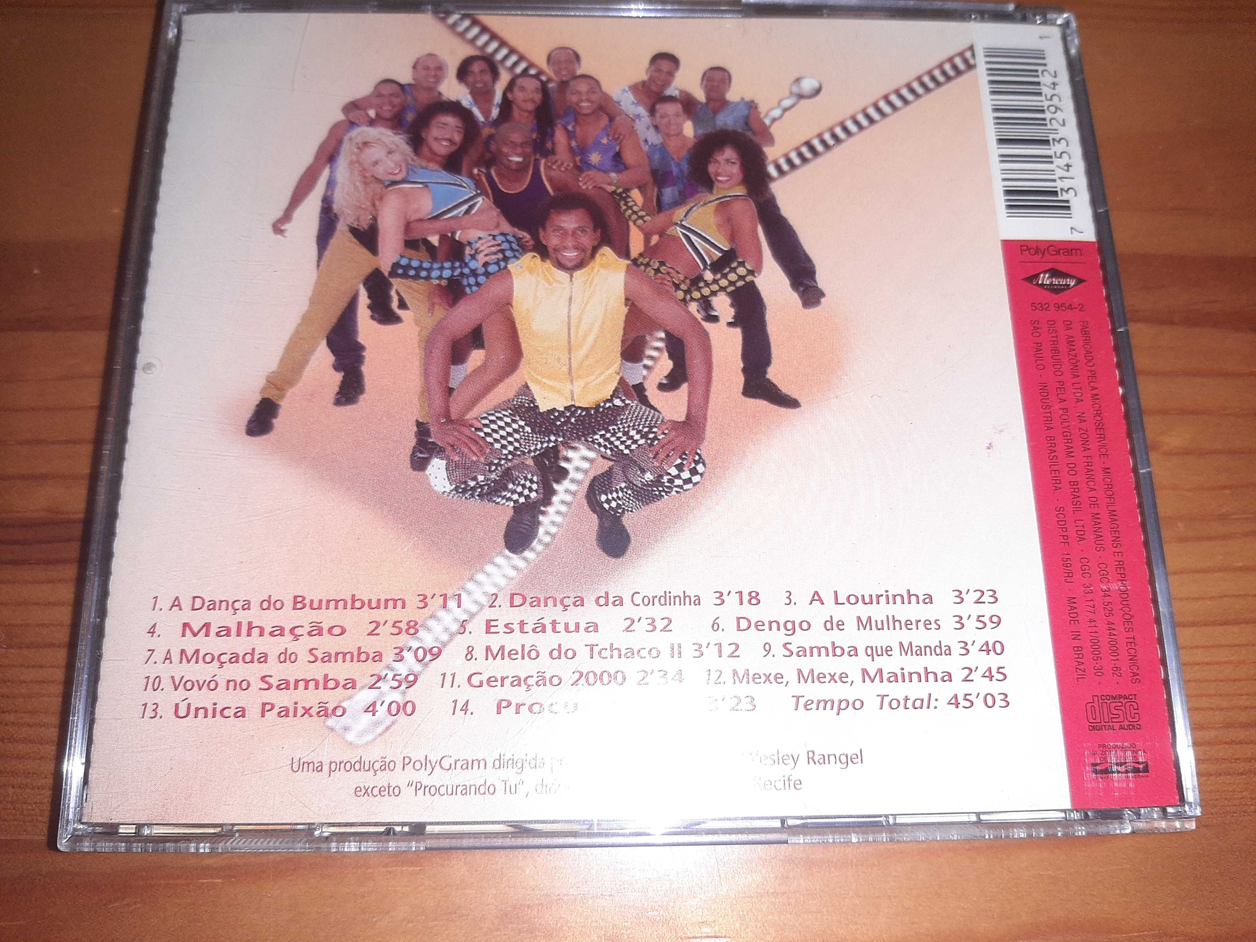 CD É  O Tchan - Na Cabeça e na Cintura