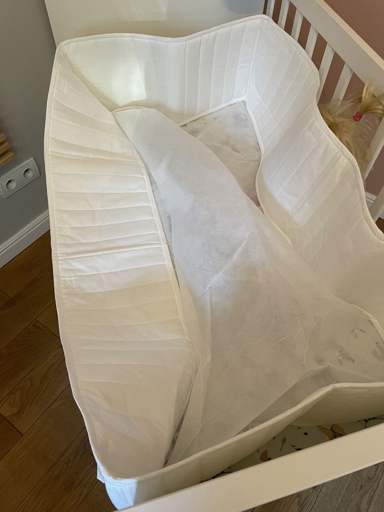Do malutkiej naprawy - Łóżeczko IKEA dla dzieci. Komplet z materacem