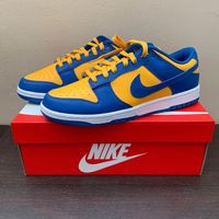 Кросівки Nike Dunk Low Retro UCLA Данки сині жовті оригінальні