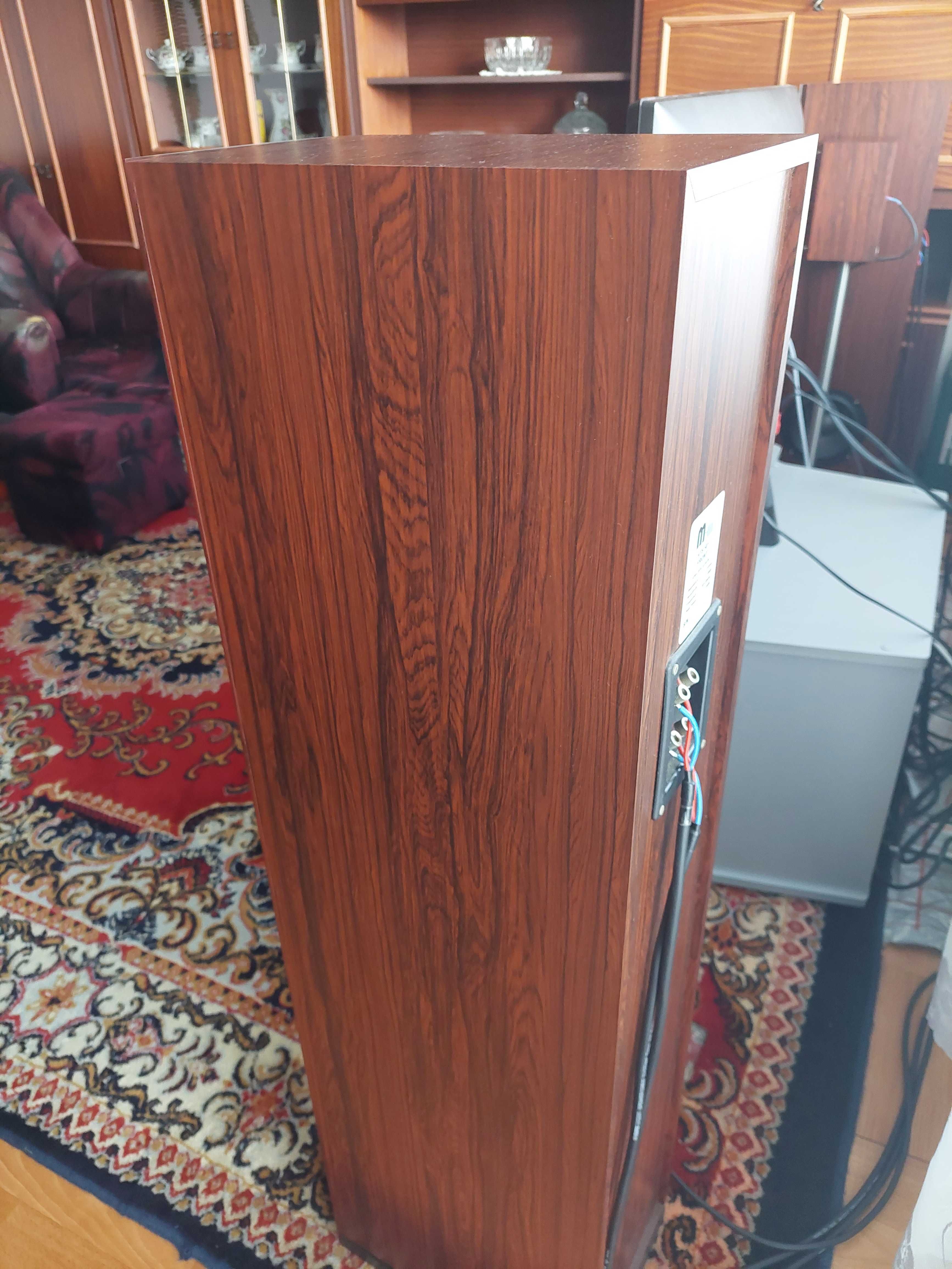 Kolumny m-audio HTS 501 + kable KLOTZ