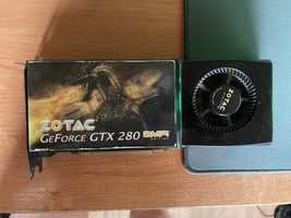 Відеокарта ZOTAC GTX280 AMP! EDITION 1GB DDR3 512BIT не робоча !