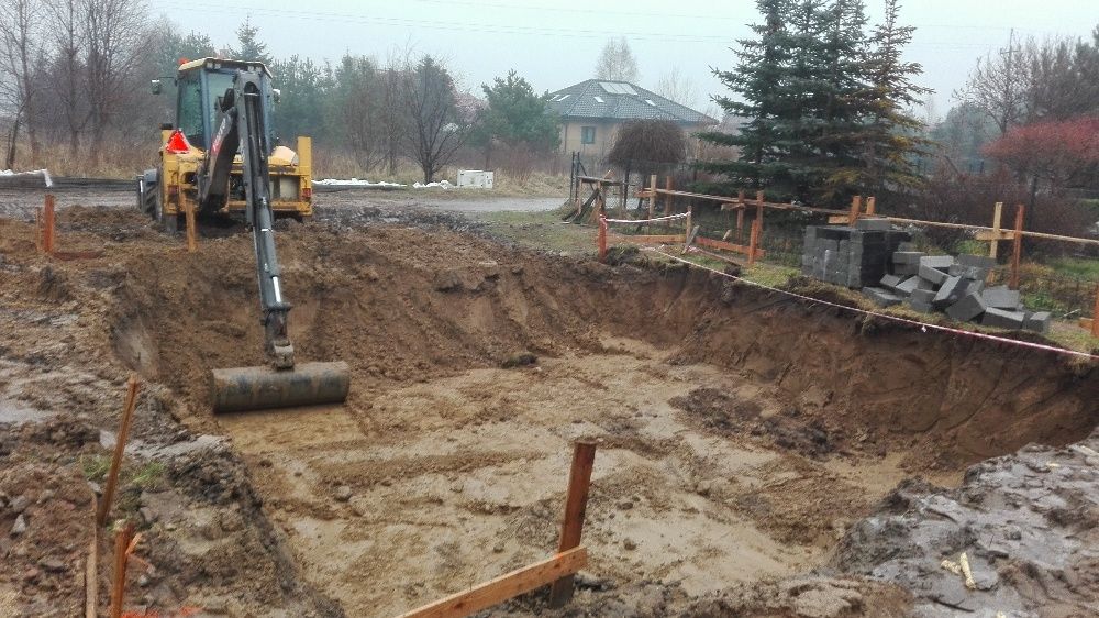 usługi koparko-ładowarką,prace ziemne. transport, Czarnoziem zwir