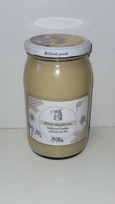 Miód  z własnej pasieki